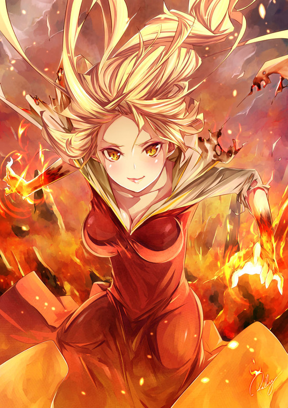 fire element girl